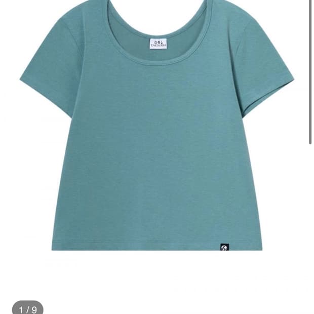 earthjigu 2WAYS TIE BACK TEE (MINT) 사이즈1