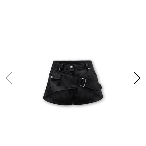 0104 공일공사 벨티드 도비 쇼츠