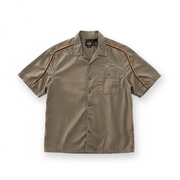 Harley Davidson half-sleeve shirt L