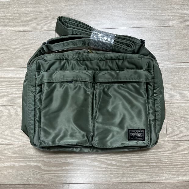 요시다포터 porter 탱커 숄더백 라지 L 세이지그린