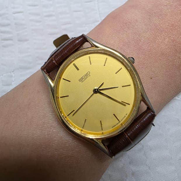세이코 빈티지 쿼츠 시계 손목시계 seiko watch