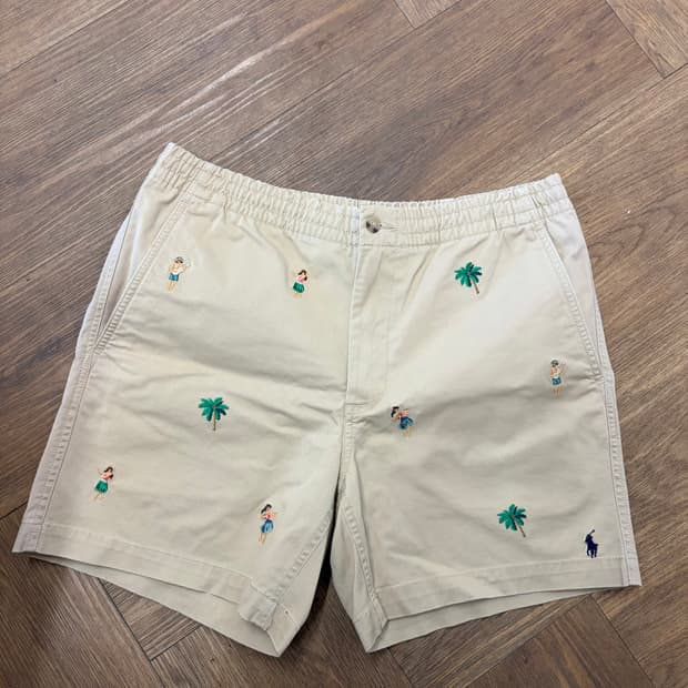 N309. 폴로 알로하 쇼츠 반바지