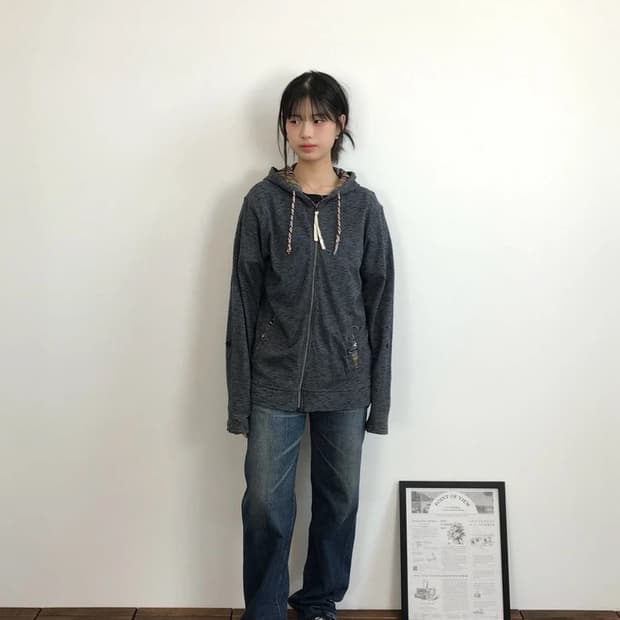 Power To The People Ethnic Zip Hoodie