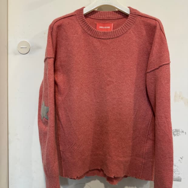 쟈딕앤볼테르 cici c patch 캐시미어100 니트