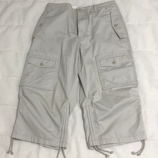 코이세이오 카프리 카고팬츠 (1size,light grey)