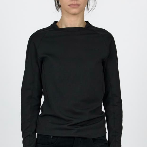 MPa GRID LONG SLEEVE WOMEN (BLACK) 