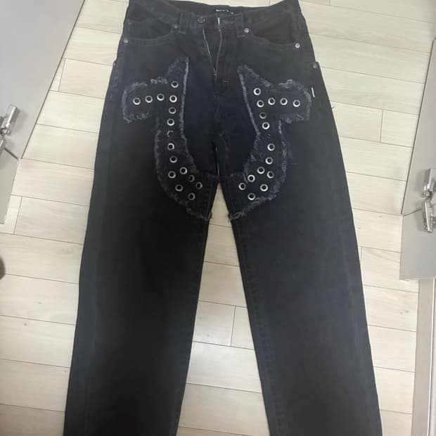 아이시토x트루릴리젼 데인저 홀스 슈 데님 L