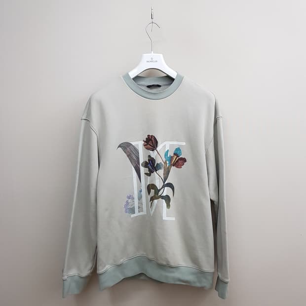 한섬 타임 TIME 2022 플라워 프린트 스웻셔츠 110사이즈