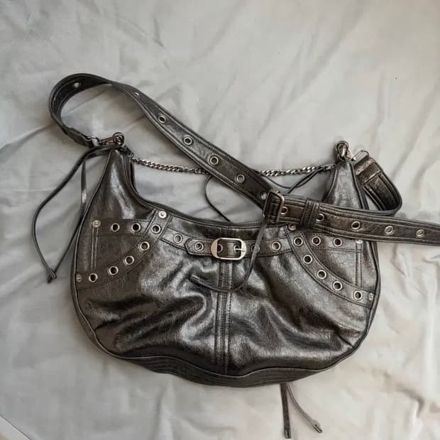 매종미네드 레더 모터사이클 백