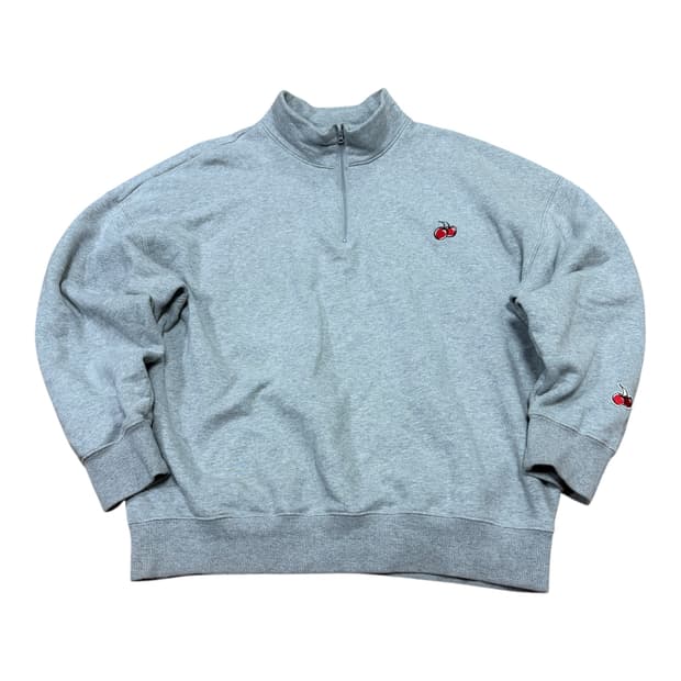 키르시 기모 하프집업