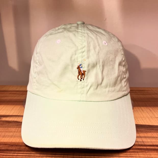 폴로 볼캡 그린