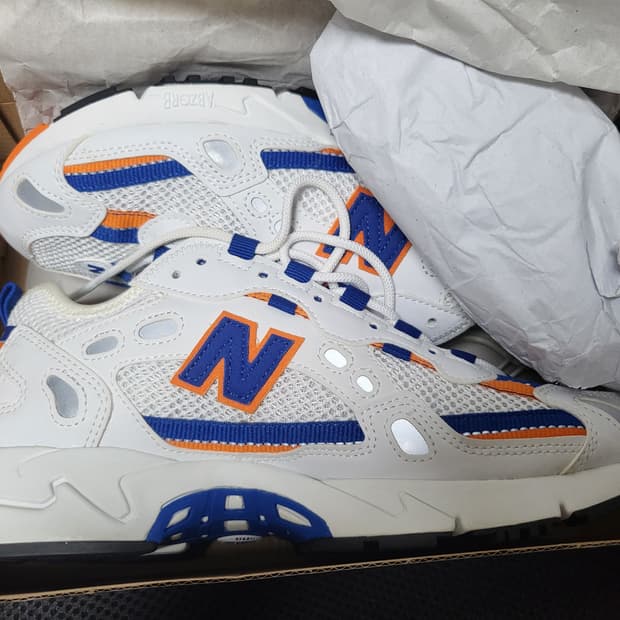 뉴발란스 827 블루 오렌지 