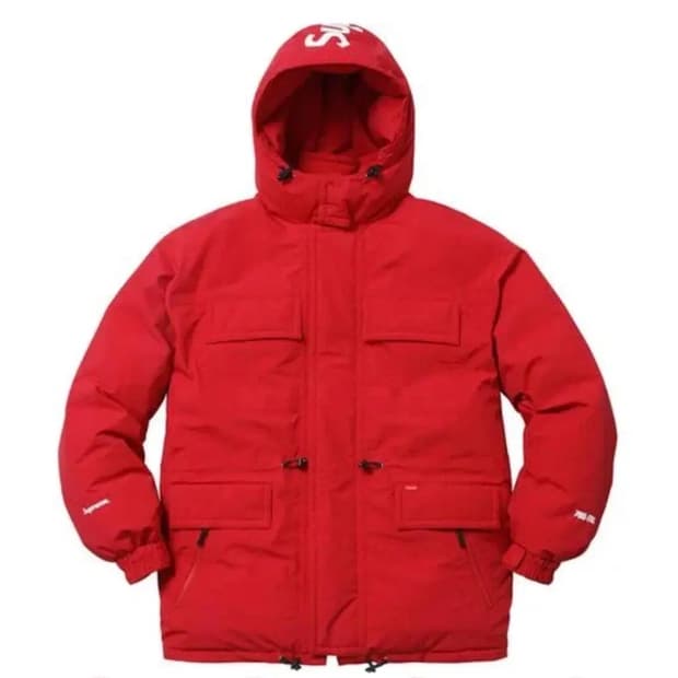 [L,110]슈프림 다운타운 700 필 다운 파카