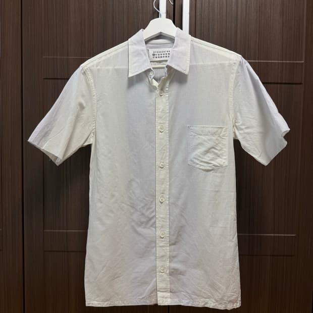 07ss 마틴 마르지엘라 아카이브 퍼플 디테일 셔츠