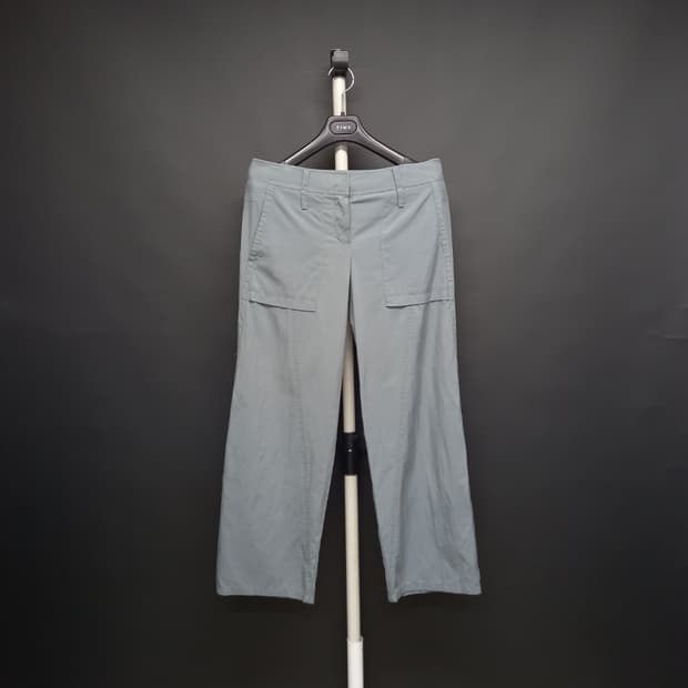 타임 춘하추 밑단 셔링 일자팬츠 28.29