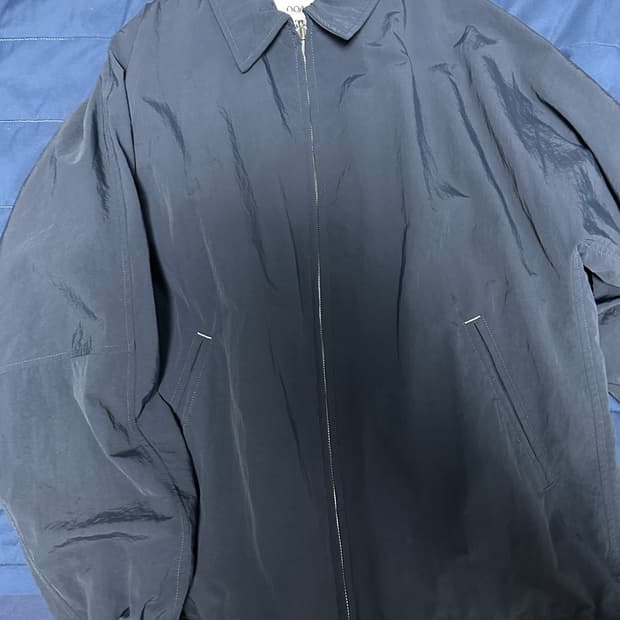 [S] 나나미카 리버서블 코치 자켓 블랙