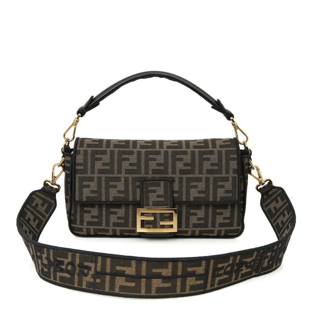 펜디 바게트 맘마백 FF 주카 플랩 미니백 8BR600 2WAY