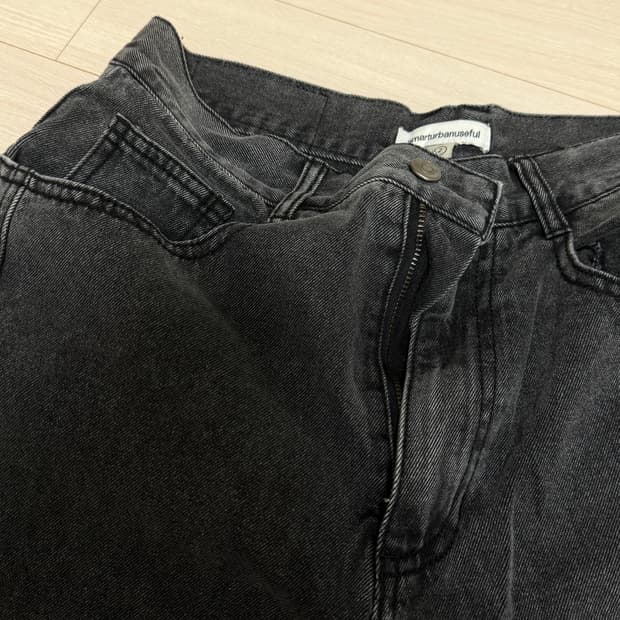 스마트어반유즈풀 코이세이오 흑청 팬츠