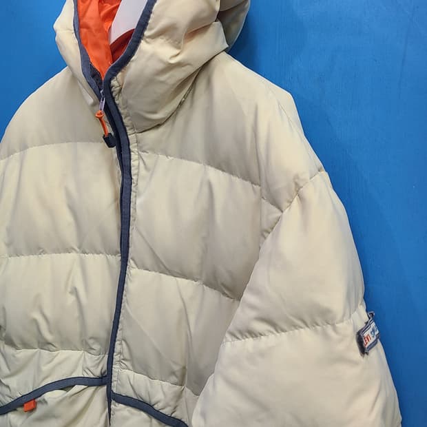 빈티지 리바이스 레드탭 오리털푸퍼패딩