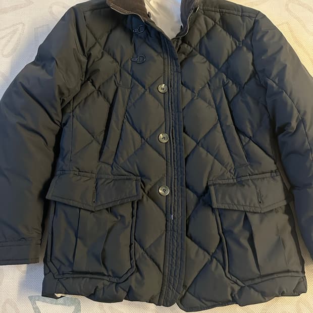 일꼬르소 구스다운 퀼팅 자켓