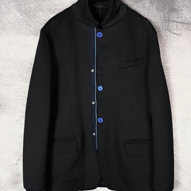 Dirk Bikkembergs Neoprene Blazer Jacket