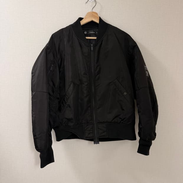 [M] 언더커버 GU MA-1 블루종 블랙