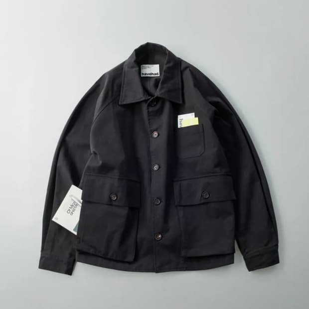 헤브 해드 시티 워커 프렌치 자켓 (블랙)