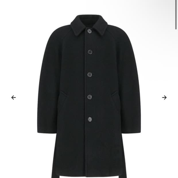 Amomento mens raglan coat