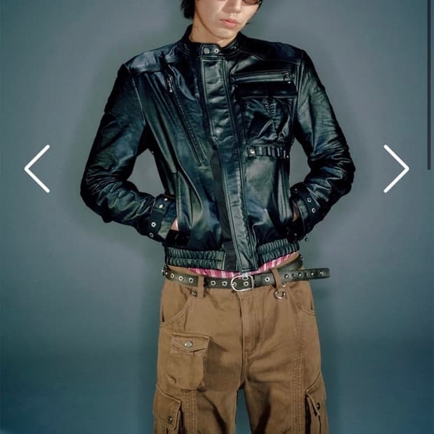 베이컨트 아카이브 Draven Leather Jacket