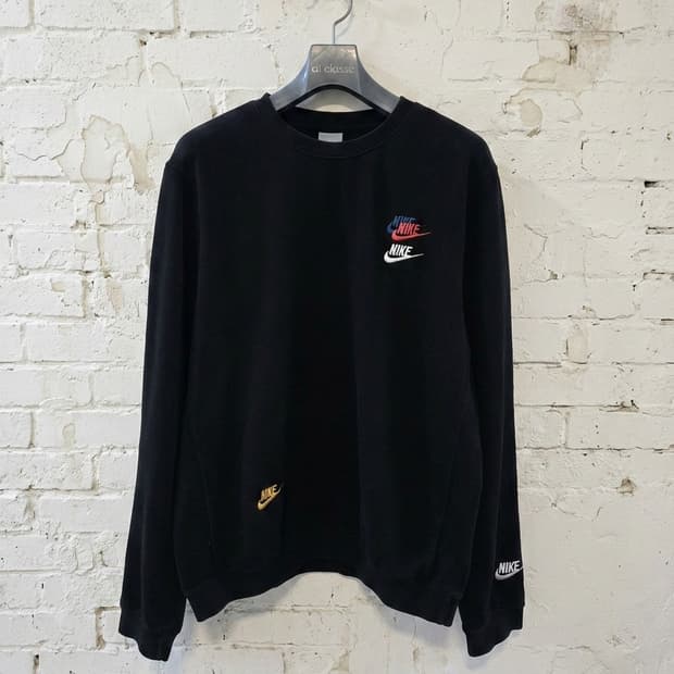 나이키 멀티 스우시 맨투맨 블랙 XL