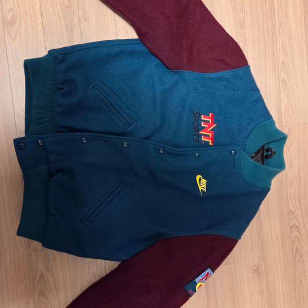 90s 나이키 NFL TNT 스포츠 바시티 자켓