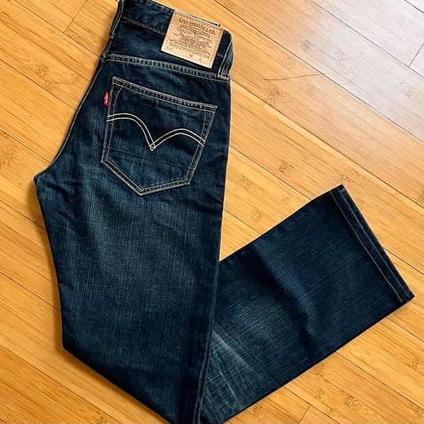 리바이스 레더탭 데님팬츠 W30 L33