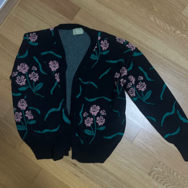 시눈 플라워 가디건