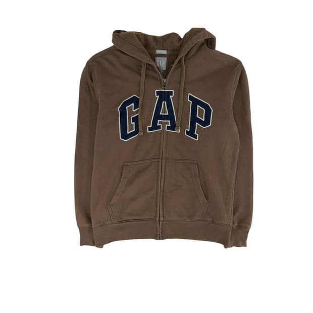 Gap 브라운 후드집업 man xs