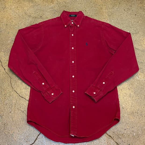 90s Made in USA 미국 빈티지 폴로랄프로렌 클래식 셔츠