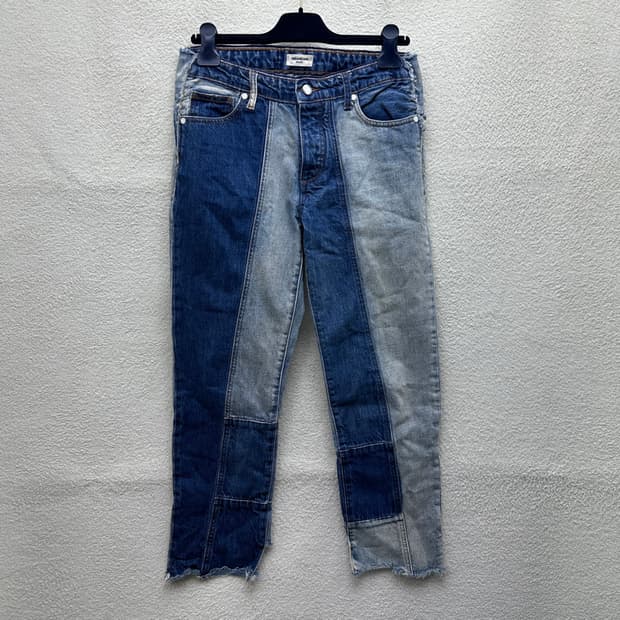 자딕앤볼테르 패치워크 스플릿 데님