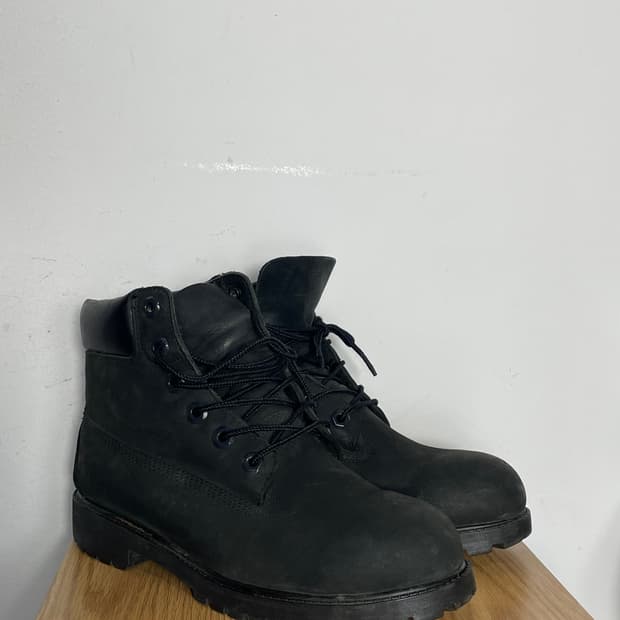 팀버랜드 6인치 프리미엄 워터프루프 블랙 부츠