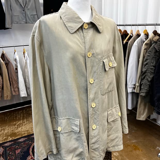 지방시 리오셀 린넨 헌팅 자켓