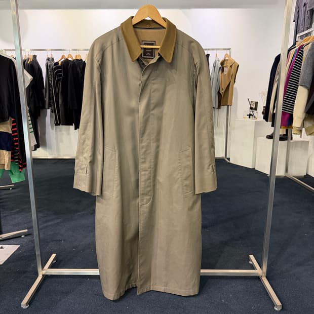 [XL] 크리스찬디올 래글런 싱글 트렌치코트