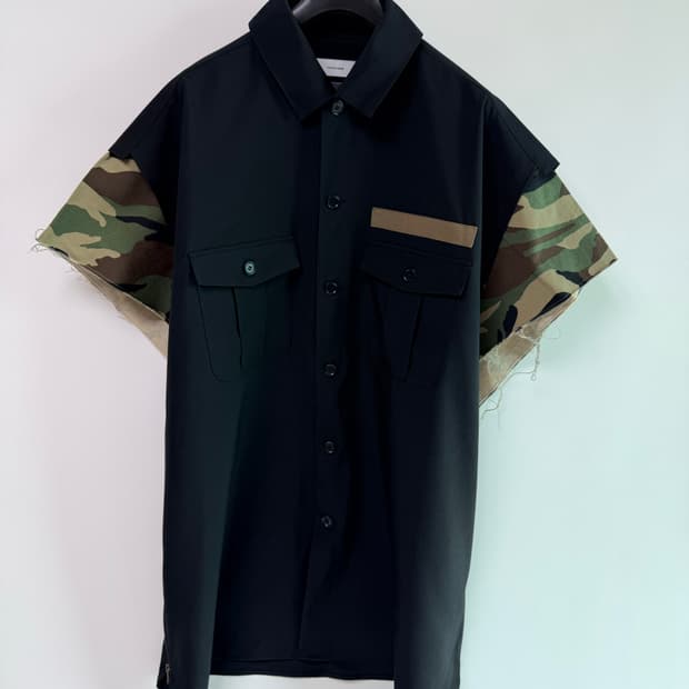 Facetasm 오버핏 셔츠