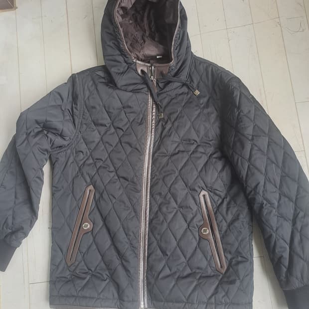 버버리후드자켓