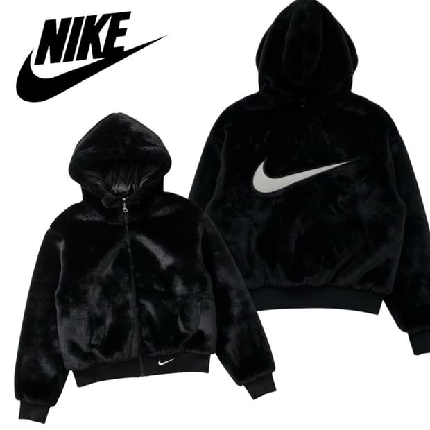 Nike(w)에센셜 페이크퍼 자켓 