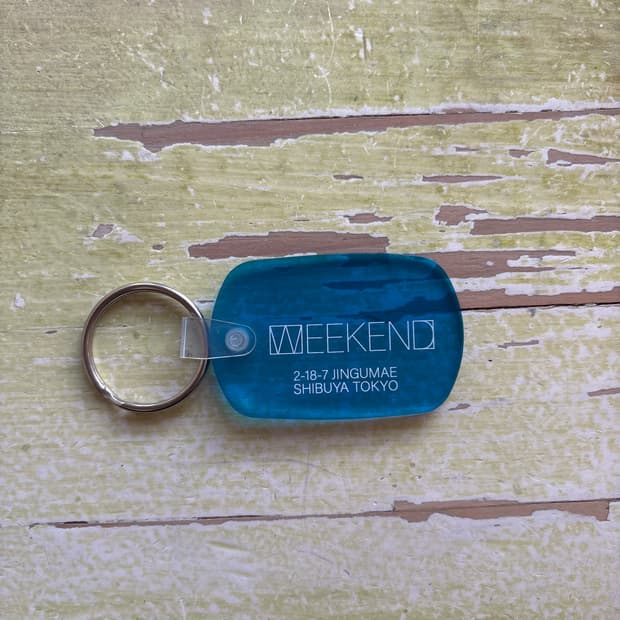 후지와라히로시 WEEKEND 키링