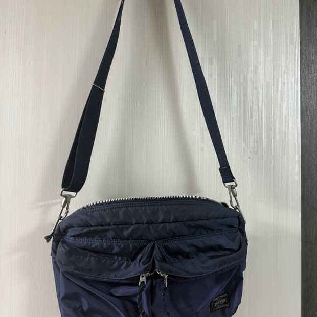 요시다포터 포스 숄더백 s 네이비