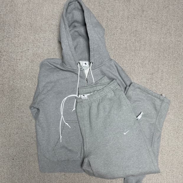 나이키nrg 솔로스우시 그레이 셋업 XL-2XL