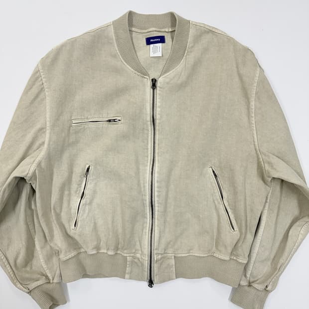 피그먼트 워시드 재킷