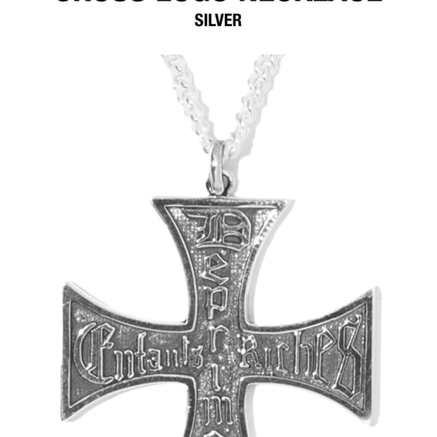 Erd 앙팡리쉬데프리메 크로스 팬던트 목걸이