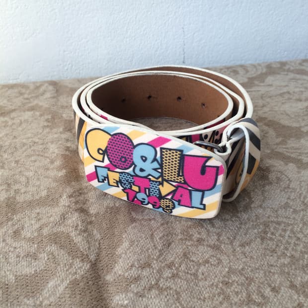 lettering printing belt