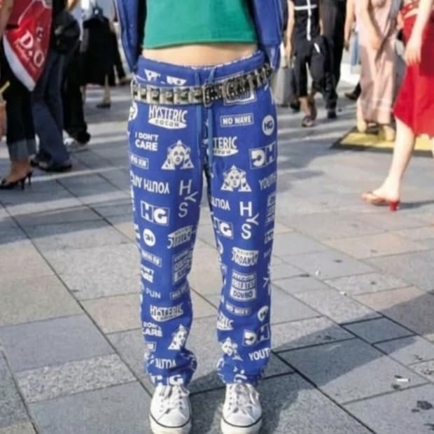 히스테릭글래머 스웨트 팬츠