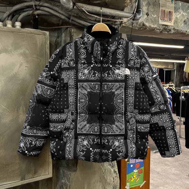 노스페이스 노벨티 로프티 다운 패딩 블랙 M #csz1759